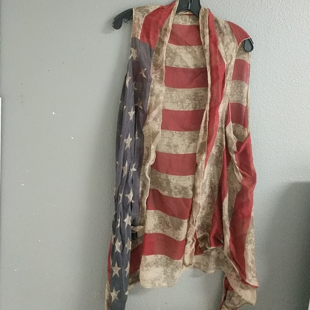 🇺🇲 SALE!  Patirotic americana vest